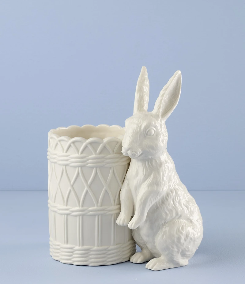 Lenox Wicker Creek Bunny Vase
