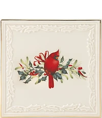 Lenox Winter Greeting Carved Trivet