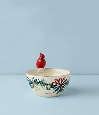 Lenox Winter Greetings Bowl with Cardinal