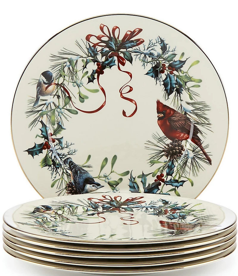 Lenox Winter Greetings Collection Dinner Plates