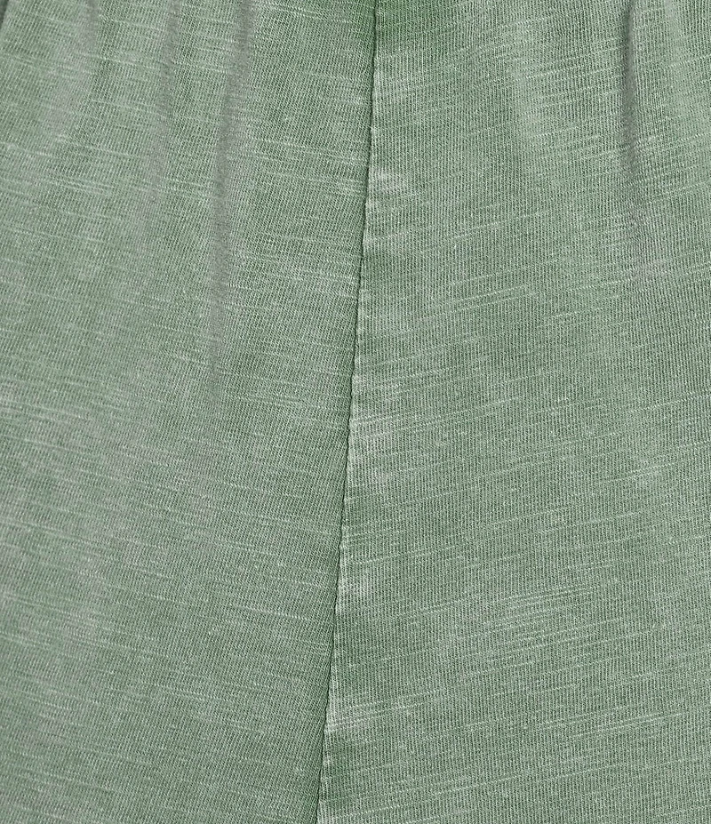 Leo & Nicole Acid Wash Coordinating Relaxed Pull-On Cropped Pants
