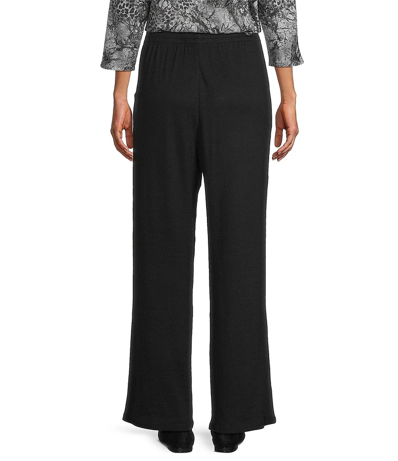 Leo & Nicole Hacci Flowy Pull-On Ankle Pants