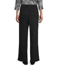 Leo & Nicole Hacci Flowy Pull-On Ankle Pants