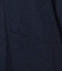 Leo & Nicole Petite Size Shawl Collar Long Sleeve Open-Front Cardigan