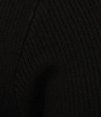 Leo & Nicole Plus Size Long Sleeve Open Front Rib Vertical Rib Sweater Cardigan