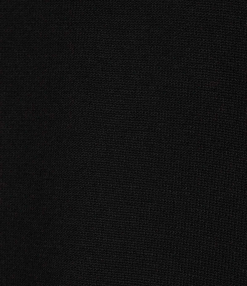 Leo & Nicole Plus Size Pointelle Trim 3/4 Sleeve Open-Front Cardigan