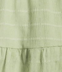 Leslie Fay Drop Shoulder V-Neck Fit and Flare Mini Dress