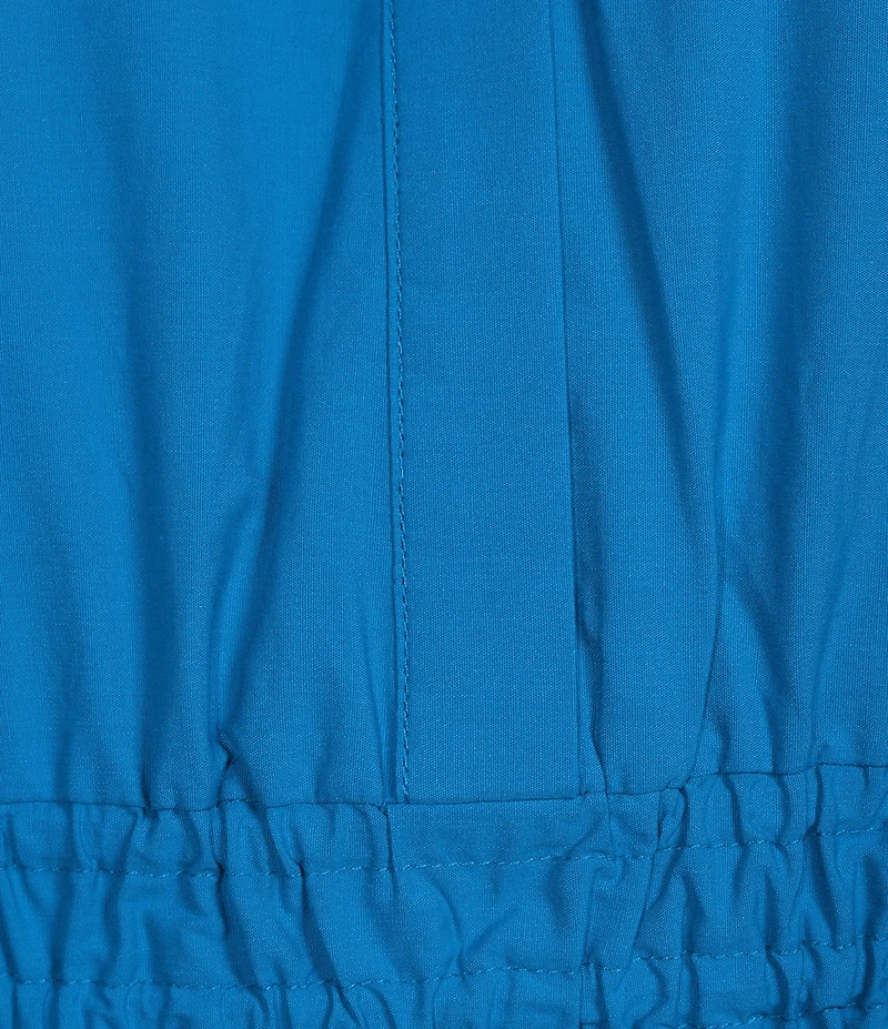 Leslie Fay Short Sleeve A-Line Cotton Poplin Maxi Dress