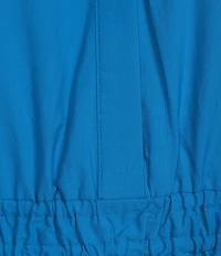 Leslie Fay Short Sleeve A-Line Cotton Poplin Maxi Dress