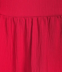 Leslie Fay Sleeveless Square Neck Tiered Dress