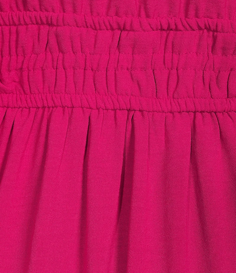 Leslie Fay Sleeveless V Neck Fit & Flare Maxi Dress