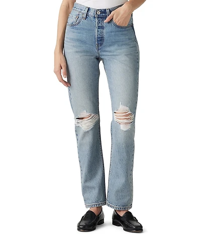 Levi's® 501 Original Straight Leg 5 Pocket Jeans