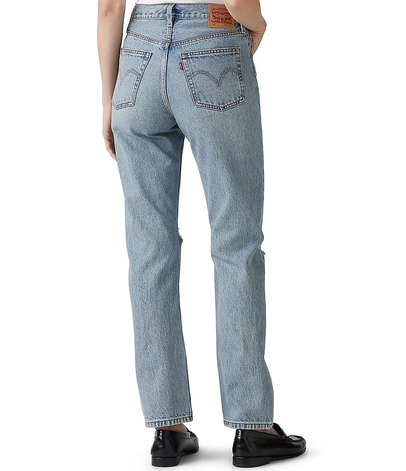 Levi's® 501 Original Straight Leg 5 Pocket Jeans