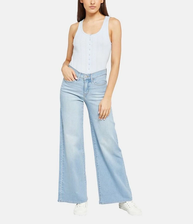 Levi's® 318 Shaping Mid Rise Wide Leg Jeans