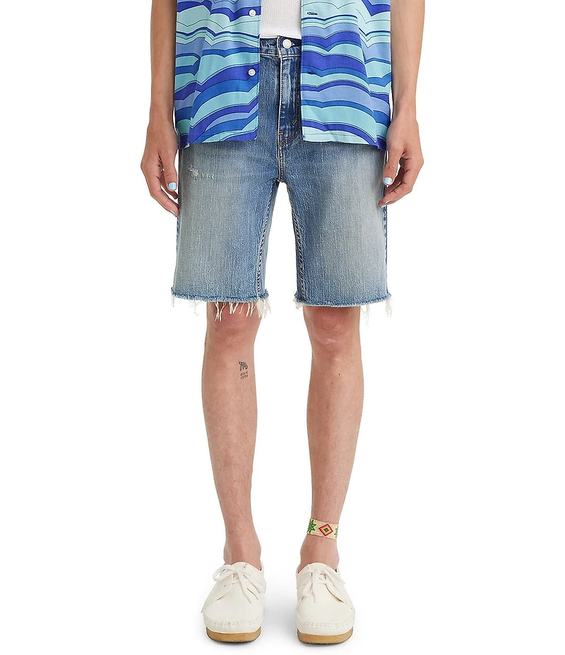 Levi's® 405 Bestie Regular Fit 10#double; Inseam Denim Shorts