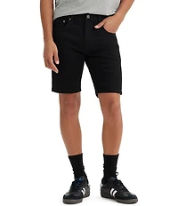 Levi's® 412 Slim Fit 9#double; Inseam Mid Rise Denim Shorts