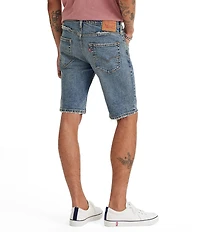 Levi's® 412 Slim Fit 9#double; Inseam Mid Rise Denim Shorts