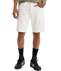 Levi's® 412 Slim Fit 9#double; Inseam Mid Rise Denim Shorts