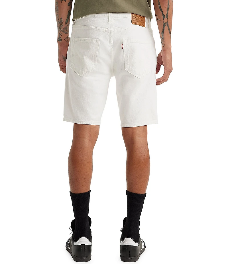 Levi's® 412 Slim Fit 9#double; Inseam Mid Rise Denim Shorts