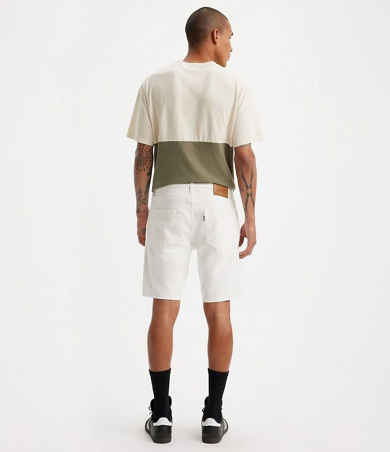 Levi's® 412 Slim Fit 9#double; Inseam Mid Rise Denim Shorts