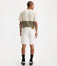 Levi's® 412 Slim Fit 9#double; Inseam Mid Rise Denim Shorts