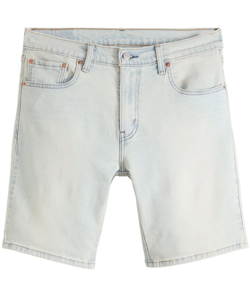 Levi's® 412 Slim Fit 9#double; Inseam Mid Rise Denim Shorts