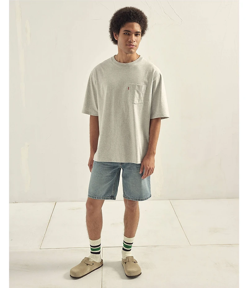 Levi's® 454 Relaxed Fit 10#double; Inseam Denim Shorts