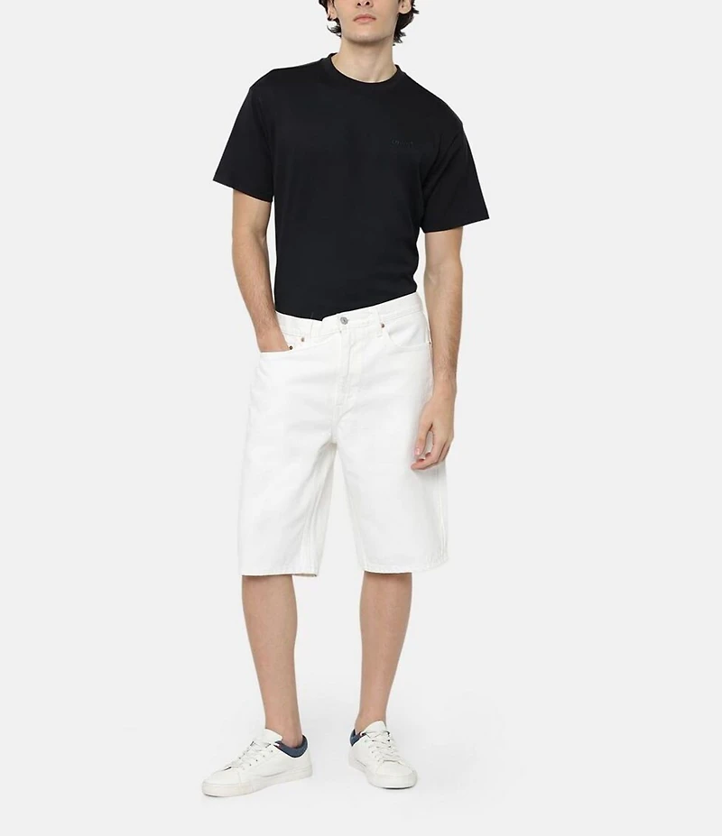 Levi's® 469 Loose Fit 12#double; Inseam Mid Rise Denim Shorts