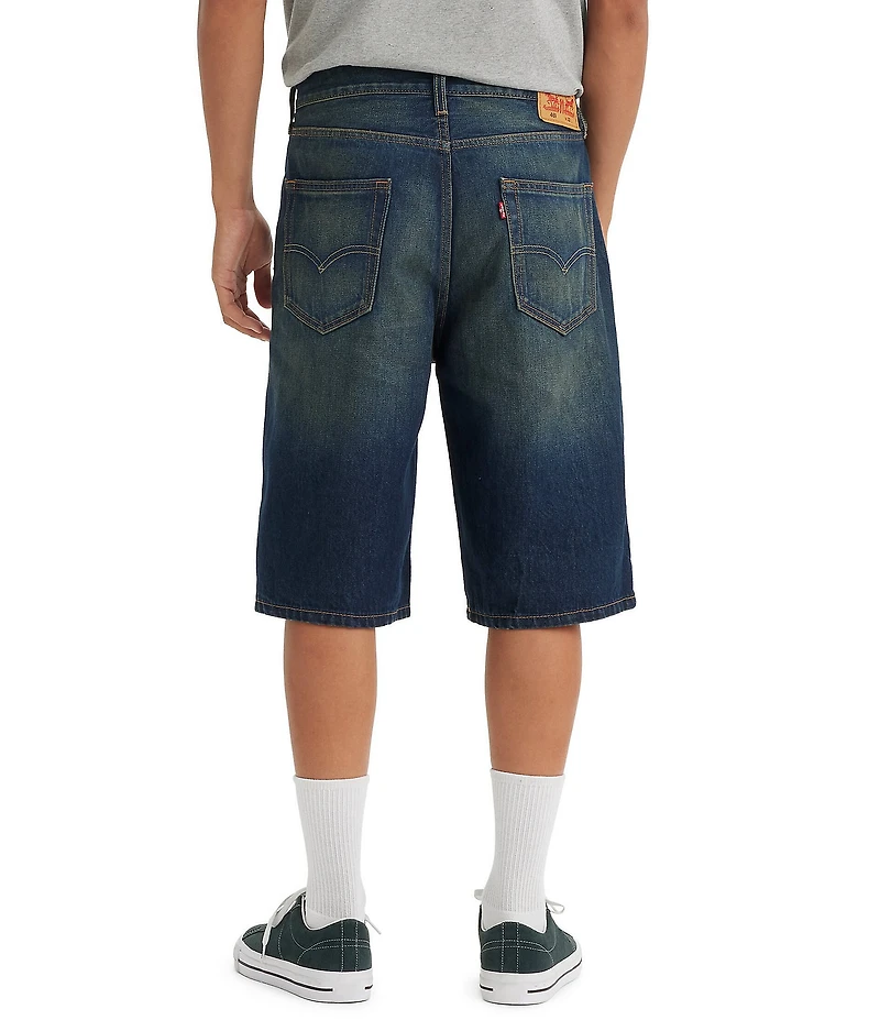 Levi's® 469 Loose Fit 12#double; Inseam Denim Shorts