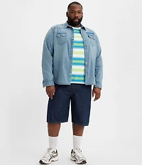 Levi's® 469 Loose Fit 12#double; Inseam Denim Shorts
