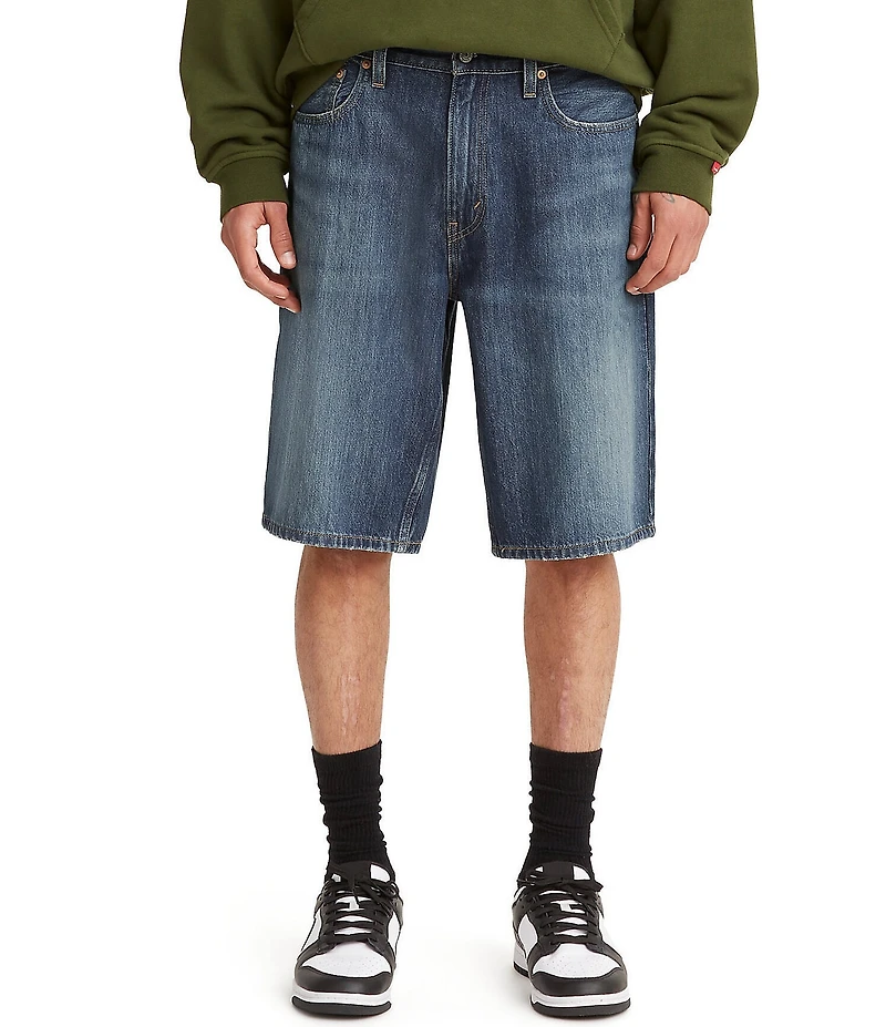 Levi's® 469 Loose Fit 12#double; Inseam Denim Shorts