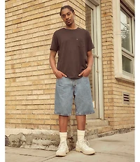 Levi's® 469 Loose Fit 12#double; Inseam Denim Shorts