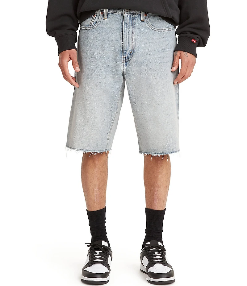 Levi's® 469 Loose Fit 12#double; Inseam Denim Shorts