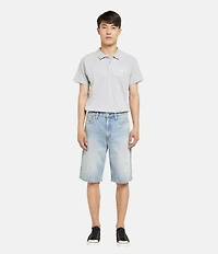 Levi's® 469 Loose Fit Destructed-Detail 10 3/4#double; Inseam Denim Shorts