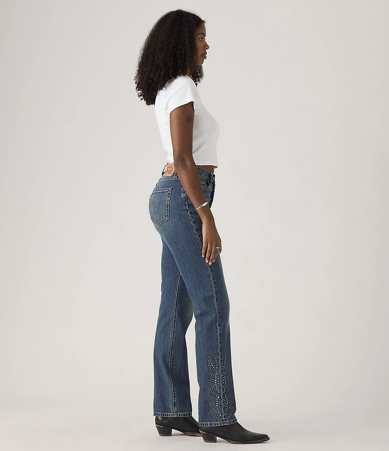 Levi's® 501® Curve Straight Leg Denim Jeans