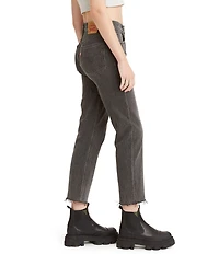Levi's® 501 High Rise Cropped Straight Leg Jeans