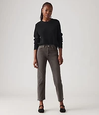 Levi's® 501 High Rise Cropped Straight Leg Jeans