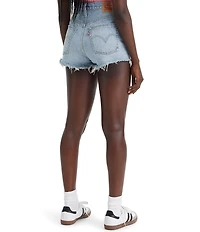 Levi's® 501 High Rise Frayed Hem Cut Off Shorts