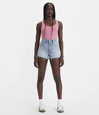 Levi's® 501 High Rise Frayed Hem Cut Off Shorts