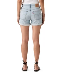 Levi's® 501® High Rise Mid Thigh Denim Shorts