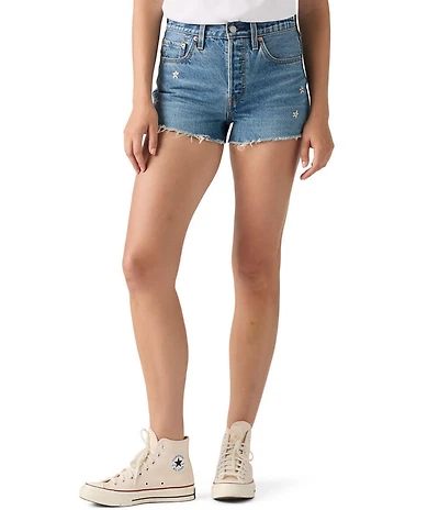 Levi's® 501 Original Floral Embroidered Shorts