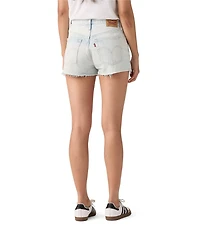 Levi's® 501® Original High Rise Frayed Hem Denim Shorts