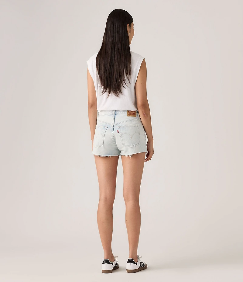 Levi's® 501® Original High Rise Frayed Hem Denim Shorts