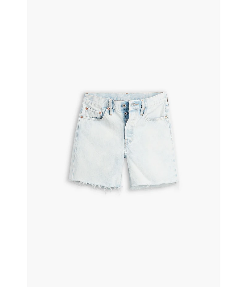Levi's® 501® Original High Rise Frayed Hem Denim Shorts