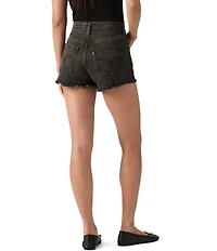 Levi's® 501® Original High Rise Frayed Hem Denim Shorts