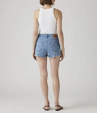 Levi's® 501® Original High Rise Frayed Hem Denim Shorts
