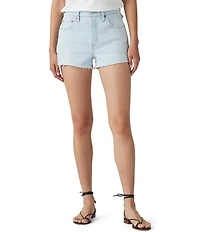 Levi's® 501® Original High Rise Frayed Hem Denim Shorts