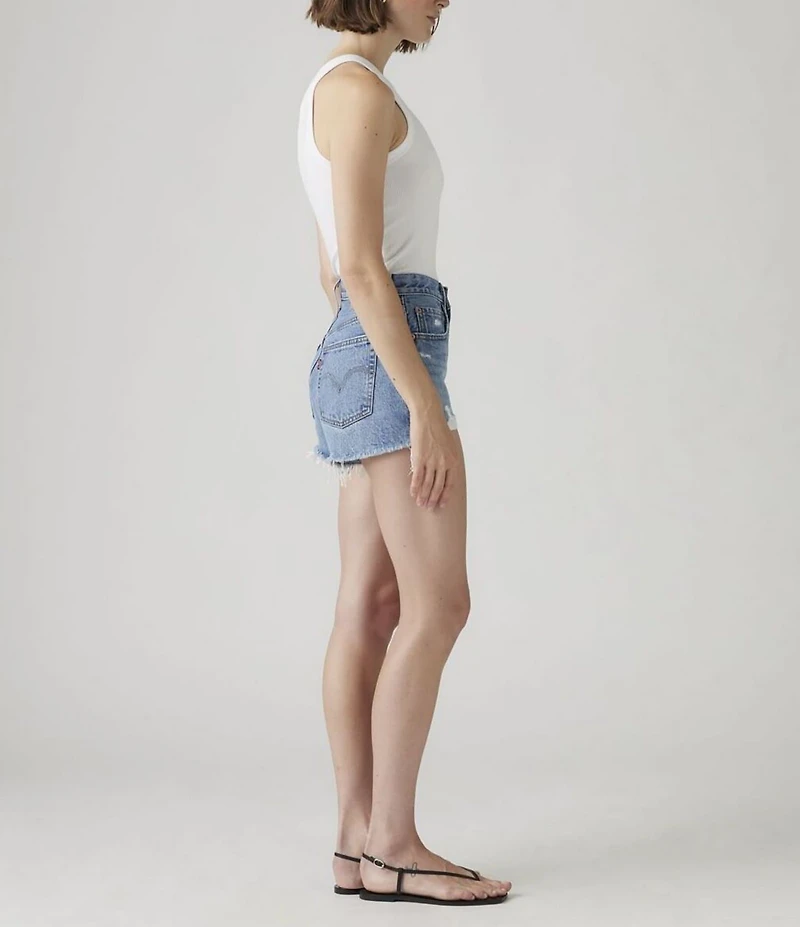 Levi's® 501® Original High-Rise Destructed Denim Shorts