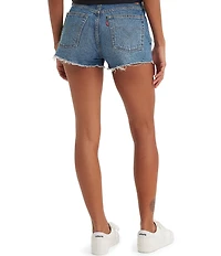 Levi's® 501 Original High Rise Distressed Hem Cut Off Shorts