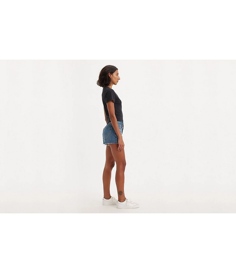 Levi's® 501 Original High Rise Distressed Hem Cut Off Shorts